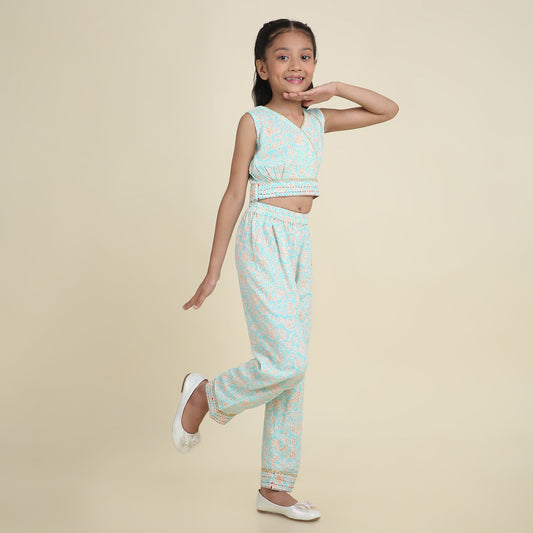 Golden Petals Co-ord