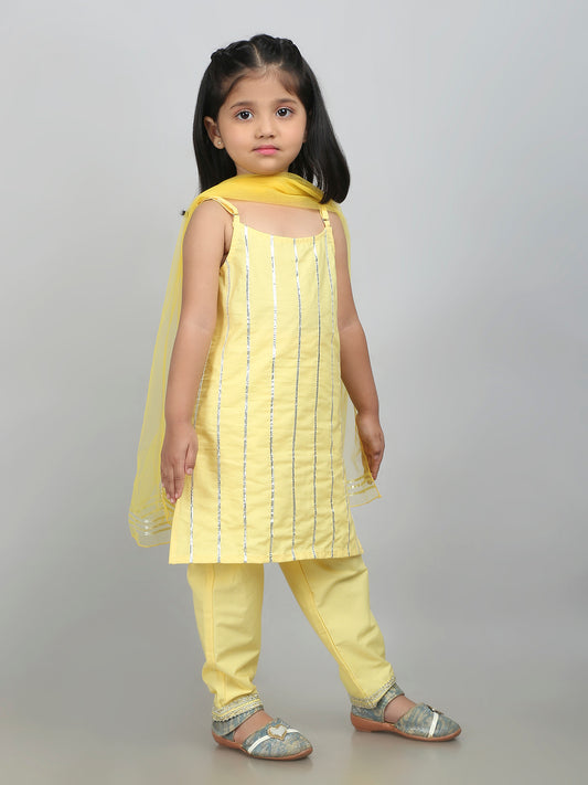 Yellow Candy Kurti Set