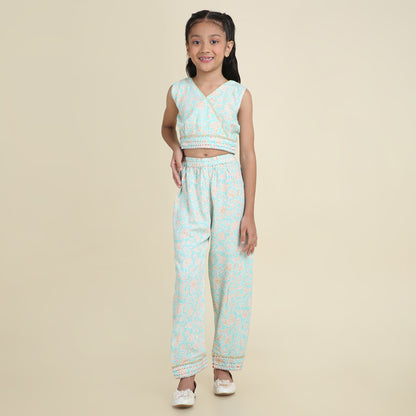 Golden Petals Co-ord