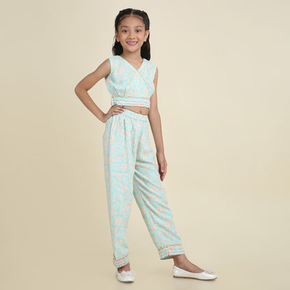 Golden Petals Co-ord