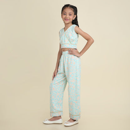 Golden Petals Co-ord