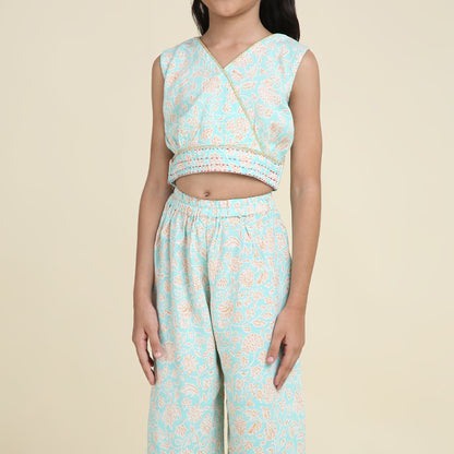 Golden Petals Co-ord