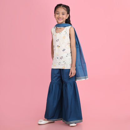 Bluebell Charm Kurti Set