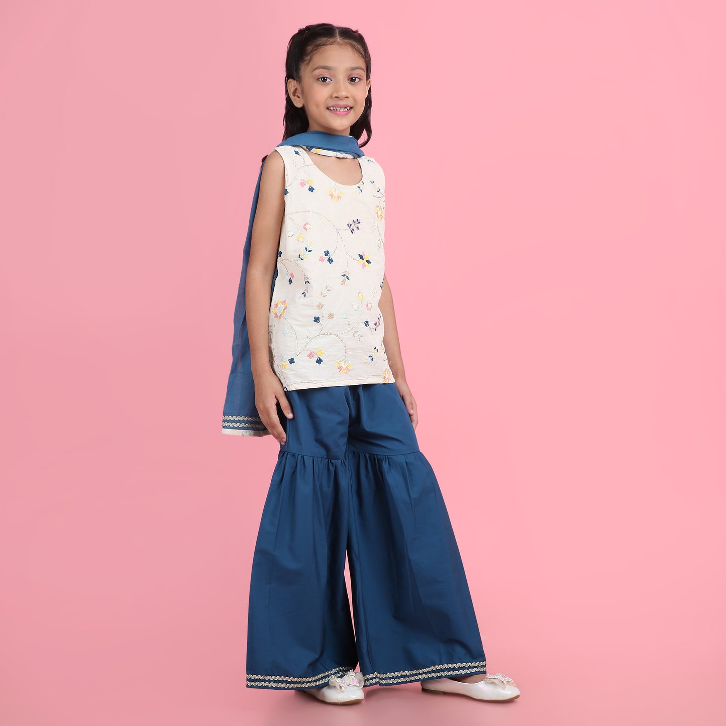 Bluebell Charm Kurti Set