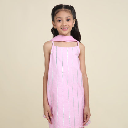 Candy Cloud Kurti Set