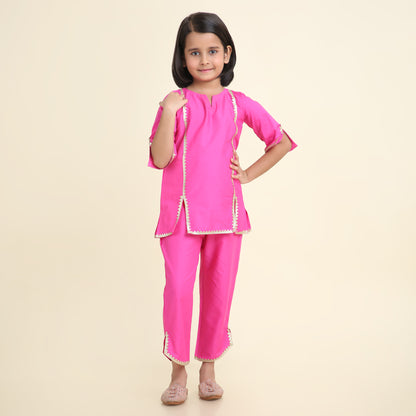 Fuchsia Flair Kurti Set