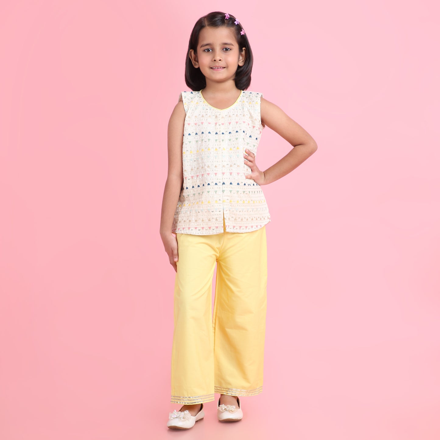 Lemon Glow Kurti Set