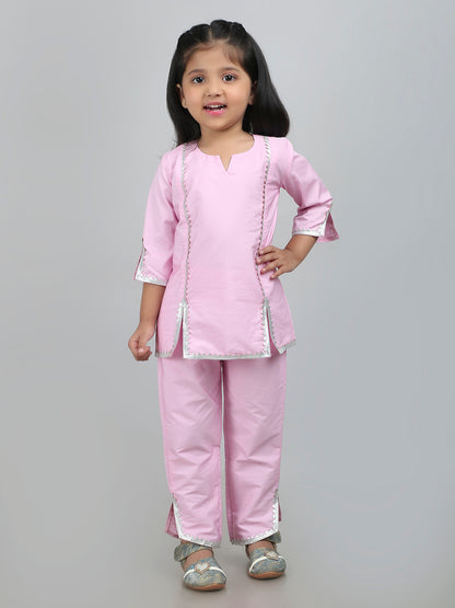 Pink Flair Kurti Set