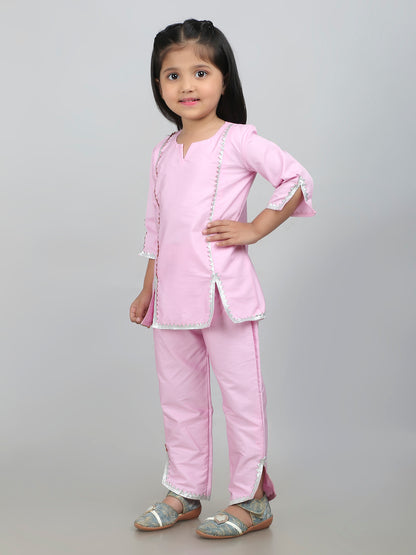 Pink Flair Kurti Set