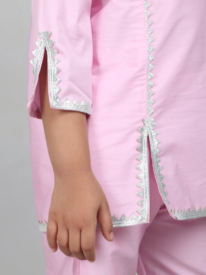 Pink Flair Kurti Set