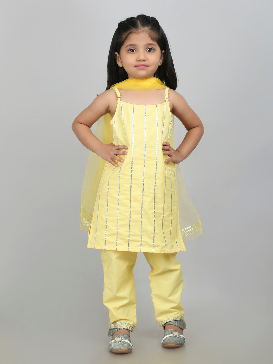 Yellow Candy Kurti Set