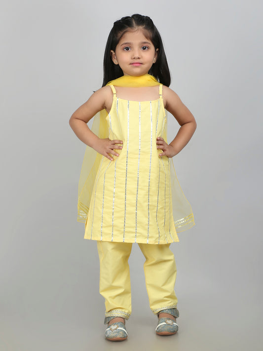 Yellow Candy Kurti Set