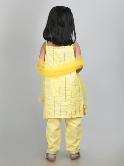 Yellow Candy Kurti Set