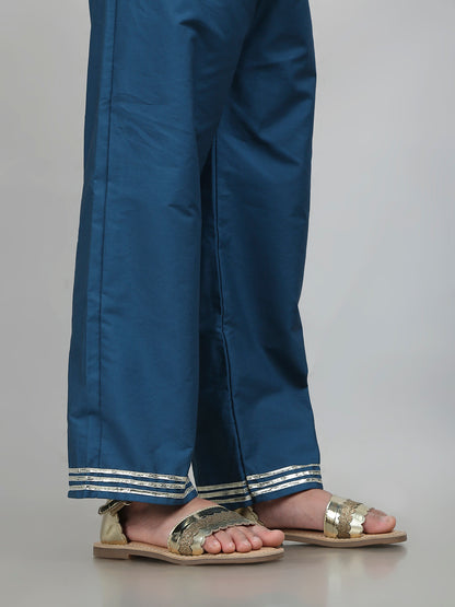 Teal Glow Kurti Set